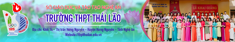 Trường THPT Thái Lão - Nghệ An